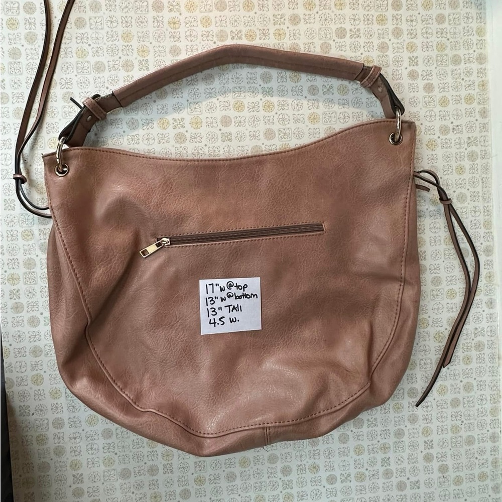 Tan Leather Shoulder Bag